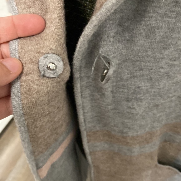 CHARTER CLUB HOODED DUSTER BRAND SIZE MEDIUM - Picture 5 of 15